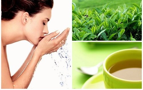 Sử dụng trà xanh để làm giảm tình trạng cháy nắng
