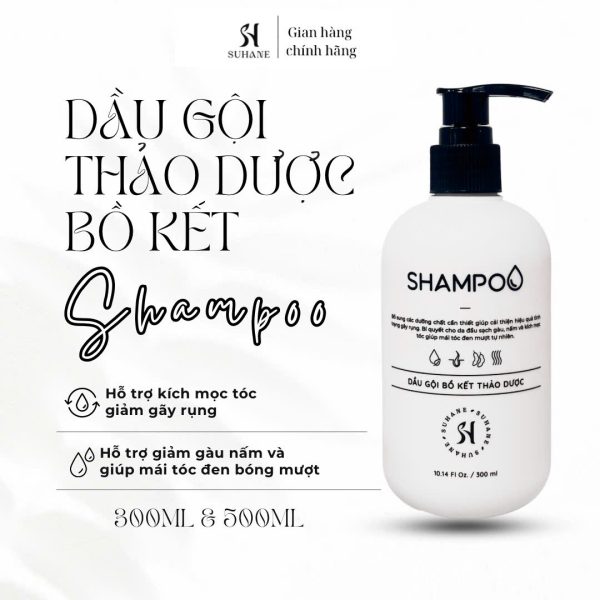 SHAMPOO - Dầu Gội Thảo Dược Bồ Kết Hương Nước Hoa