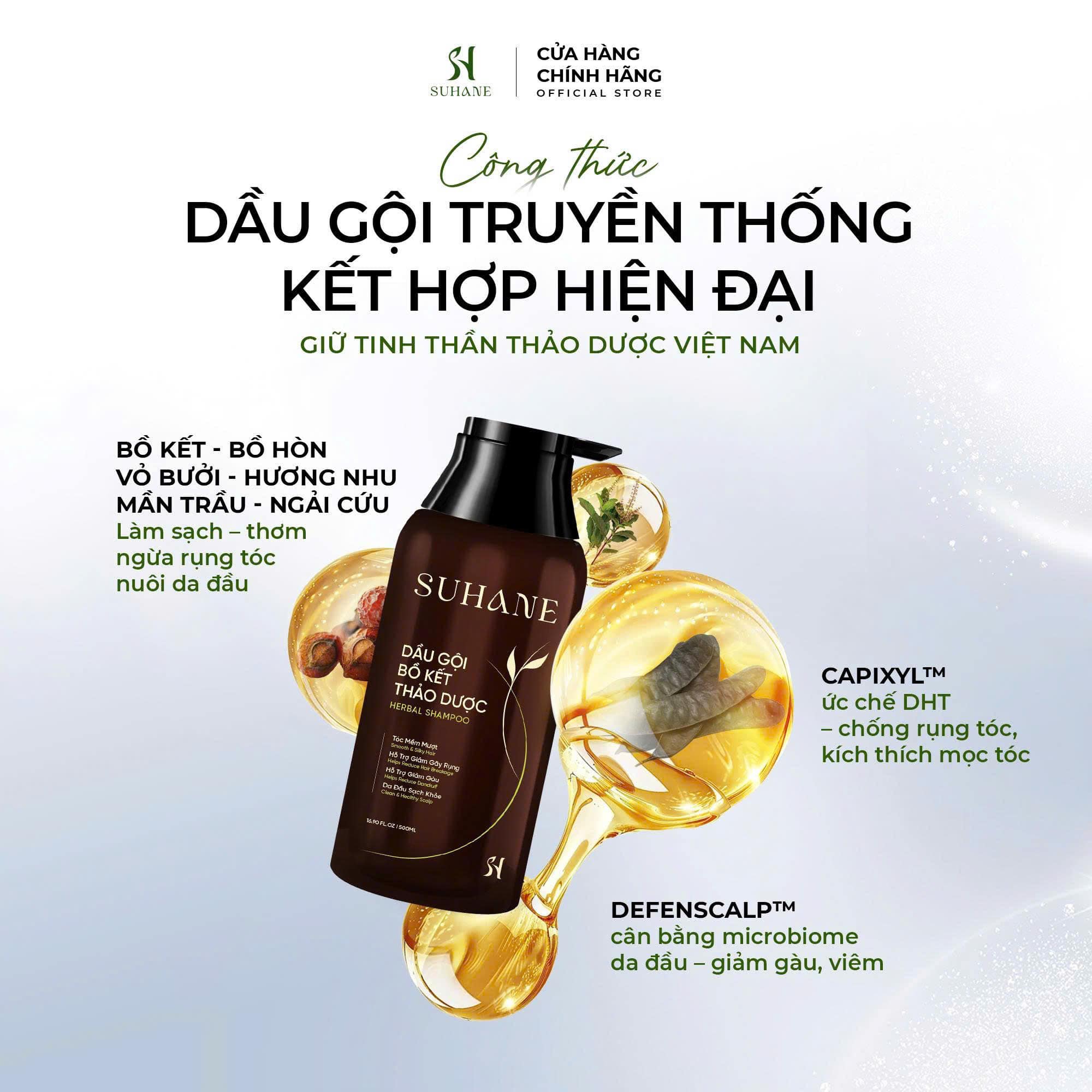 DẦU GỘI BỒ KẾT THẢO DƯỢC - Ảnh 2